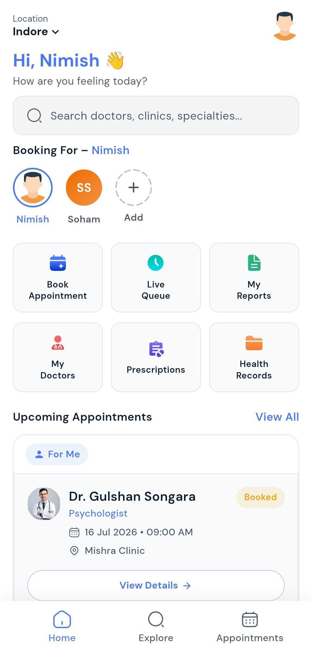 Health Dashboard